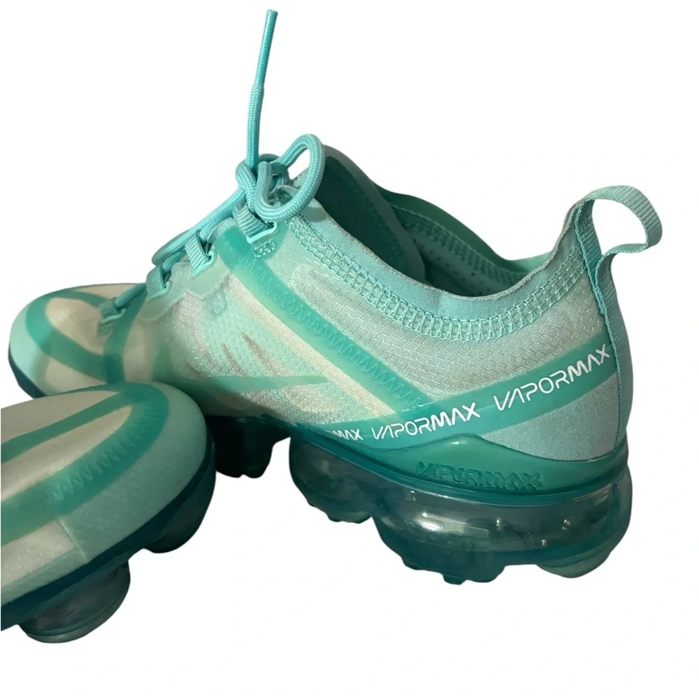 Nike Teal VaporMax Flyknit Shoes